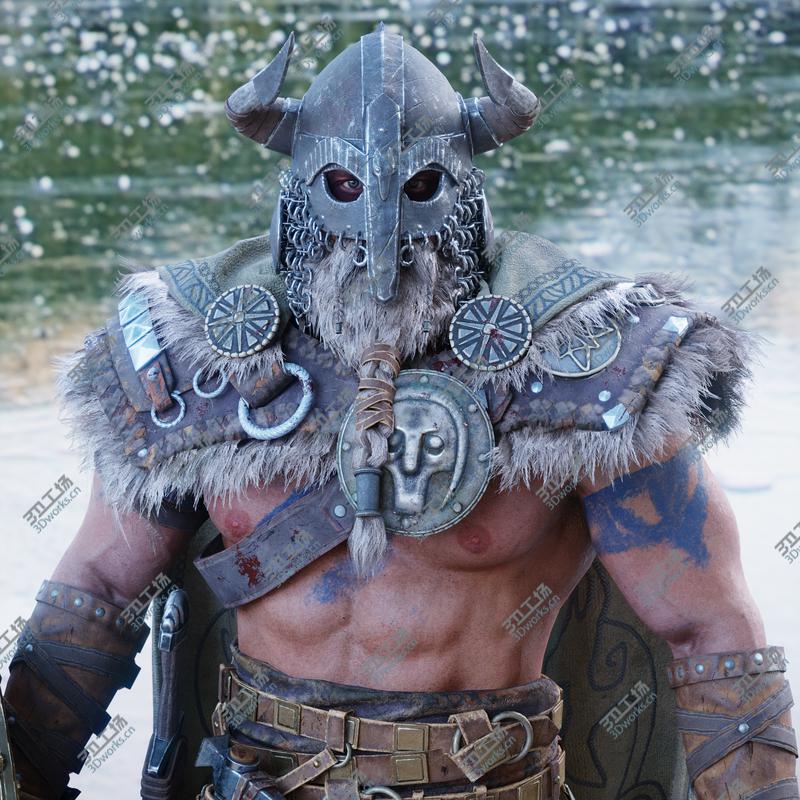 images/goods_img/20210113/Viking Character PBR Rigged 3D model/1.jpg